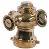 Image 1 : Elkhart Rotating Cellar Brass Fire Nozzle