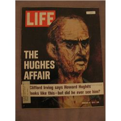 Feb. 1972 Vintage Life Magazine; Cover: The Hughes Affair