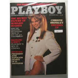 November 1984 Playboy; Christie Brinkley