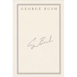 George and George W. Bush