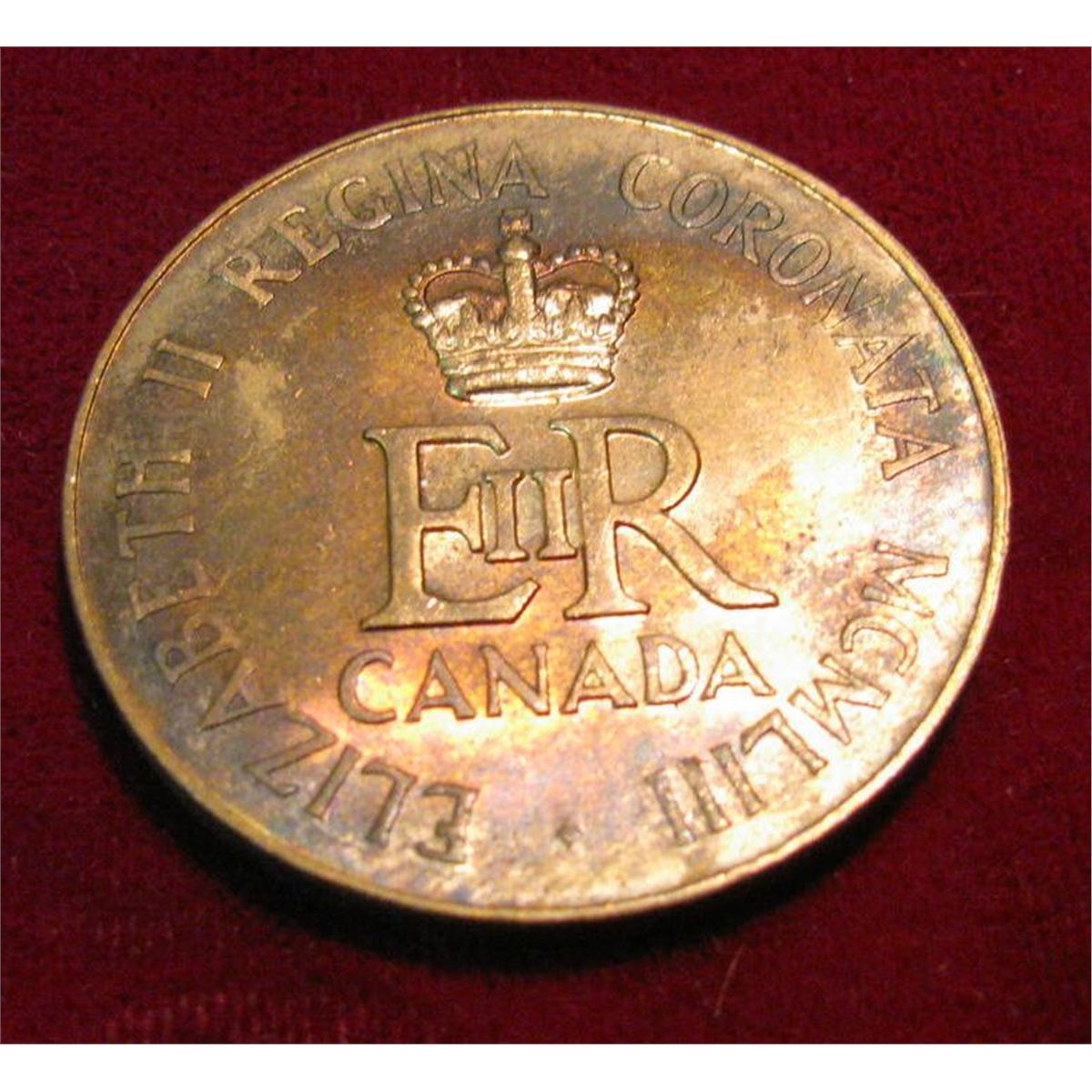 491. 1953 Queen Elizabeth II Coronation Medal. AU.