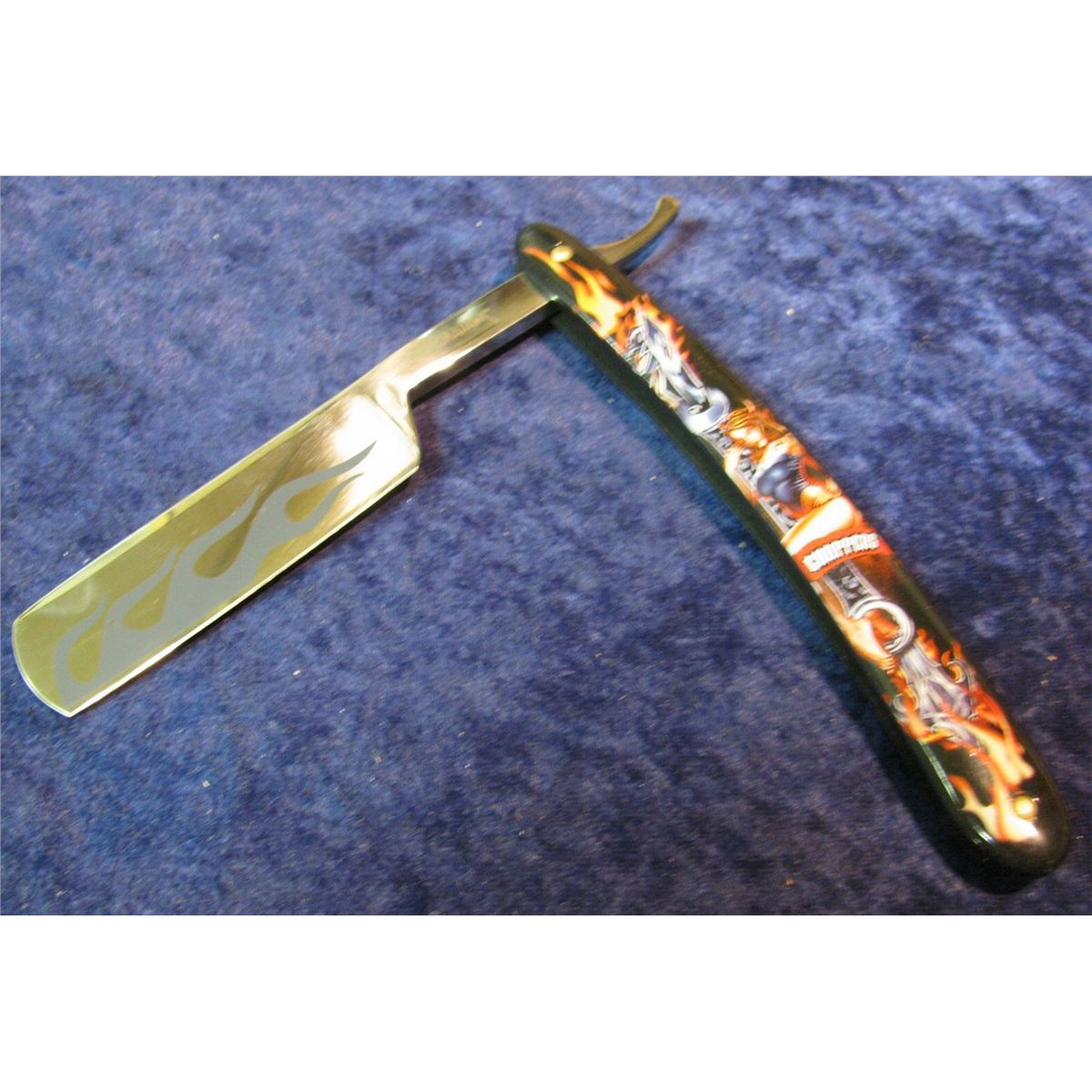 1213. Tomahawk Brand Choppers Razor. Straight Razor.