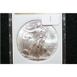 2012 Silver Eagle $1, MCPCG Graded MS70