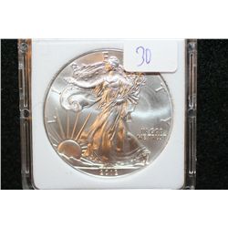 2012 Silver Eagle $1, MCPCG Graded MS70