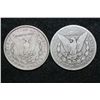 Image 2 : 1879 & 1896-O Silver Morgan $1, lot of 2