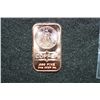 Image 1 : 2012 Copper Ingot, .999 Fine 1 Oz.