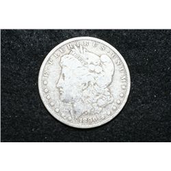 1890-O Silver Morgan $1