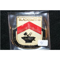 Blacksmiths 215th Brigade Support Battalion, No Task too Touch, Warriors First Logtsticians Always C