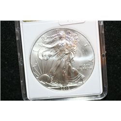 2012 Silver Eagle $1, MCPCG Graded MS70