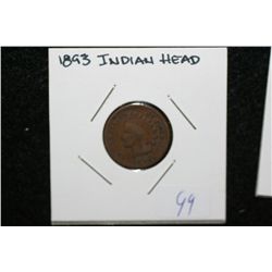 1893 Indian Head Penny