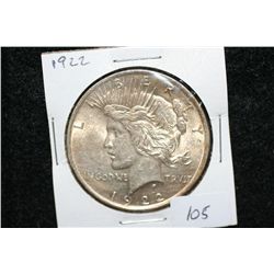 1922 Peace $1
