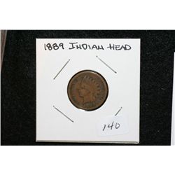 1889 Indian Head Penny