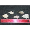 Image 1 : Vintage Indian Arrowhead, lot of 5