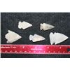 Image 2 : Vintage Indian Arrowhead, lot of 5
