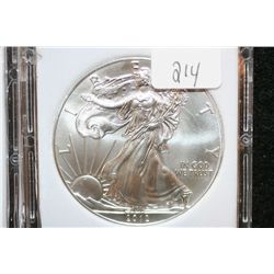 2012 Silver Eagle $1, MCPCG Graded MS70