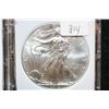 Image 1 : 2012 Silver Eagle $1, MCPCG Graded MS70