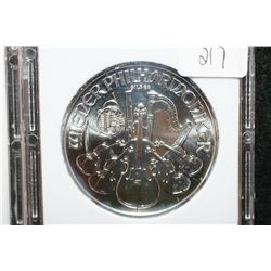 2008 Austria Philharmonic 1,50 Euro, MCPCG Graded MS70
