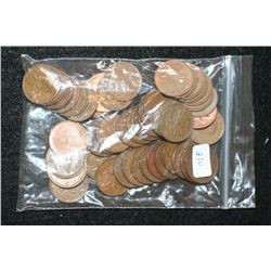 Canada One Cent, various dates & conditions, lot of 50