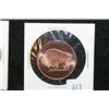 Image 1 : 2011 Buffalo Copper Round, .999 Fine 1/4 Oz.