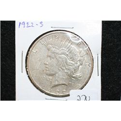 1922-S Peace $1