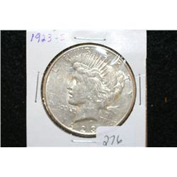 1923-S Peace $1