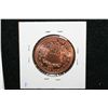 Image 2 : 2011 Buffalo Copper Round, .999 Fine 1/4 Oz.