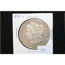 1890-O Silver Morgan $1