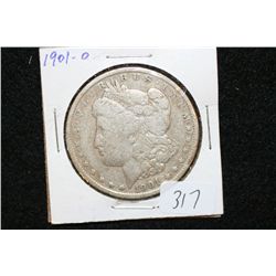 1901-O Silver Morgan $1