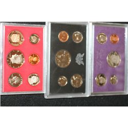 1986-S US Mint Proof Set, 1971-S US Mint Proof Set & 1982-S US Mint Proof Set, lot of 3
