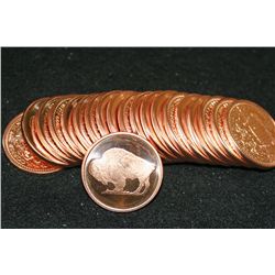 2011 Buffalo Copper Round, .999 Fine 1 Oz., Roll