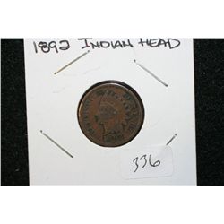 1892 Indian Head Penny