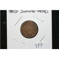 1892 Indian Head Penny