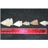 Image 1 : Vintage Indian Arrowhead, lot of 5