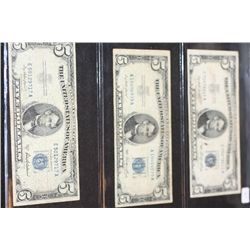 1953-A US Silver Certificate $5, Blue Seal, #E50129717A, 1953 US Silver Certificate $5, Blue Seal, #