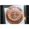 Image 2 : Nativity Scene Copper Round, .999 Fine 1 Oz.