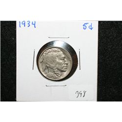 1934 Buffalo Nickel