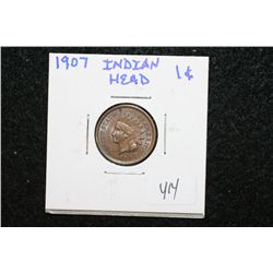 1907 Indian Head Penny