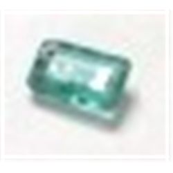 .20 ct Natural Columbian Emerald Cut & Faceted!!!!