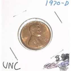 1970-D Lincoln Wheat Penny *RARE UNC HIGH GRADE*!!