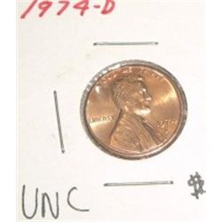 1974-D Lincoln Wheat Penny *RARE UNC HIGH GRADE*!!