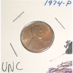 1974-P Lincoln Wheat Penny *RARE UNC HIGH GRADE*!!