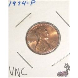1974-P Lincoln Wheat Penny *RARE UNC HIGH GRADE*!!