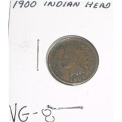 1900 Indian Head *VERY GOOD-8 GRADE*!!