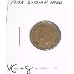 1905 Indian Head *VERY GOOD-8 GRADE*!!