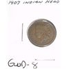 Image 1 : 1907 Indian Head *GOOD-8 GRADE*!!