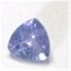 .65 ct Over 1/2 Carat Natural Tanzanite Trillion Cut & Faceted!! Tanzanite is only found in Tanzania