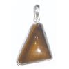 Image 1 : TIGER EYE Large Pendant set in Solid Sterling Silver *STAMPED .925* Mounting!! Total weight of Penda