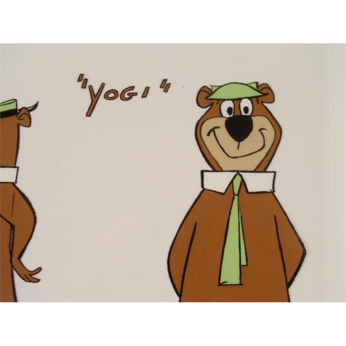 Yogi Bear Signed Original Model Cel Animation Art 1960