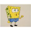 Image 2 : SpongeBob Big Original Animation Cel w/Plankton Pull