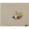 Image 1 : SpongeBob Orig 2 Layer Animation Cel Sandy- Jet Lagged